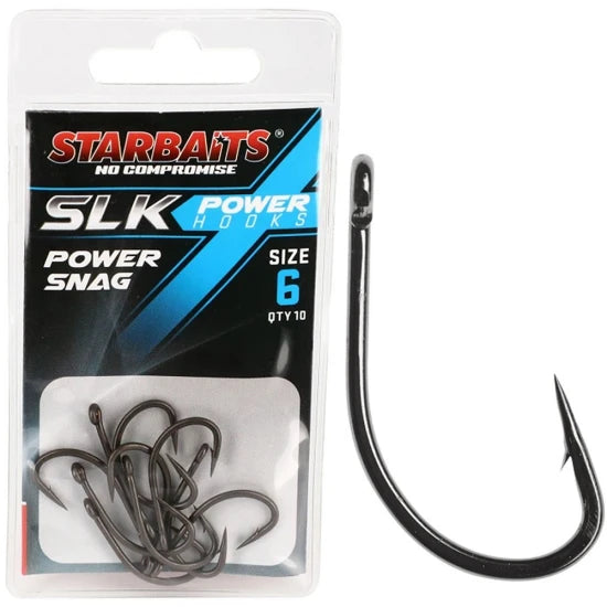 Carlige Starbaits Power Ptfe Teflon Power Snag, Nr.6, 10buc/pac
