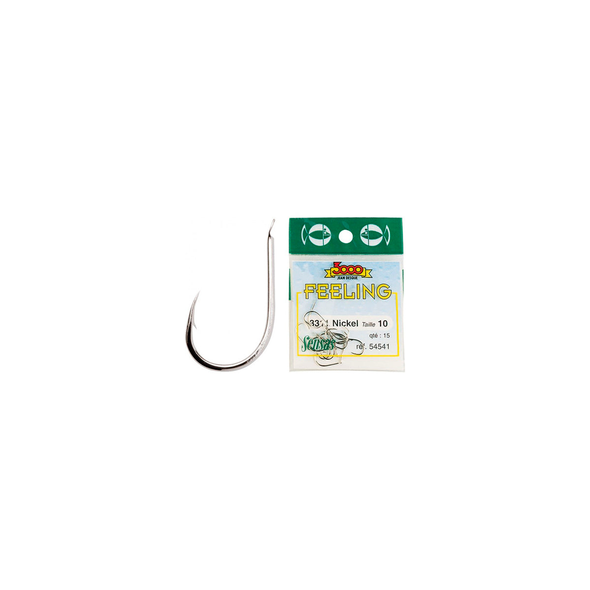 Carlige Sensas 3311 NICKEL Nr 8