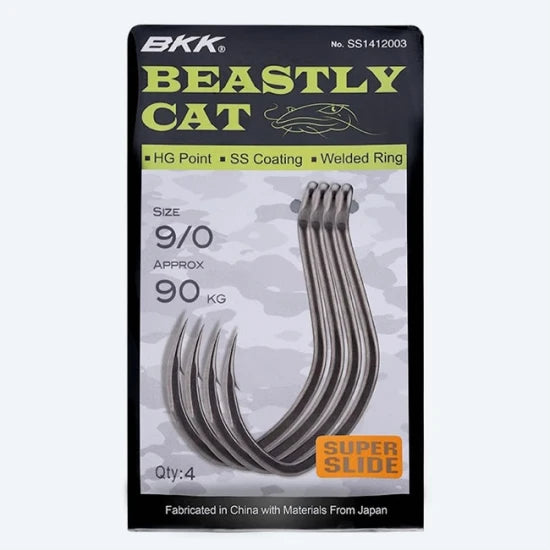 Carlige Somn Bkk  Beastly Cat Nr.9/0, 4buc/plic
