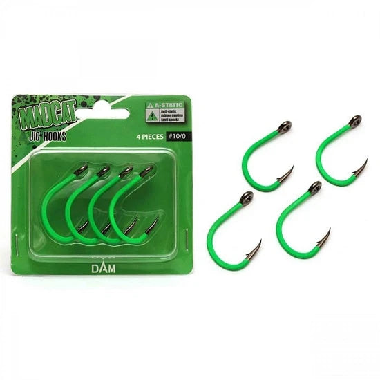 Carlige Somn Dam Madcat A-static Jig Hook Nr 6/0, 5buc/plic