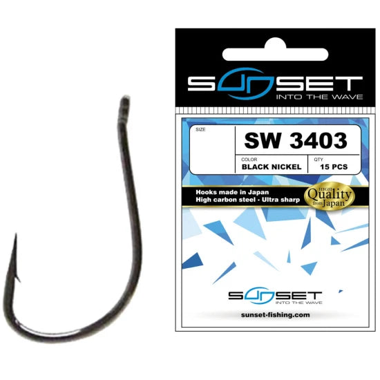 Carlige Sunset Sw 3403bn Sunhooks Nr.8, 15buc/pac