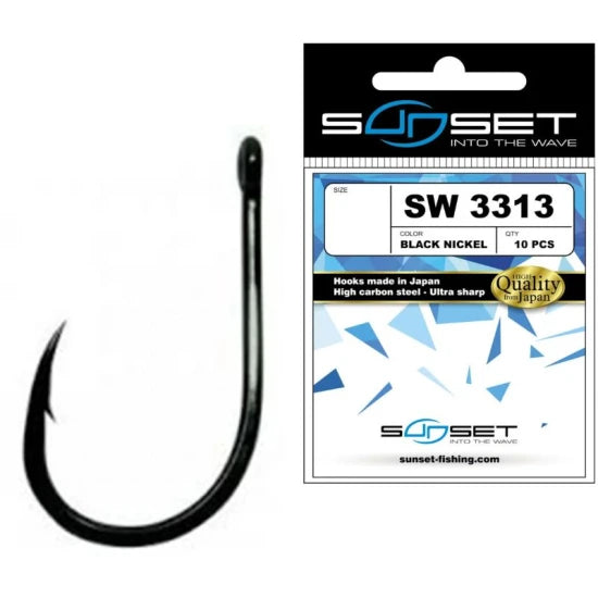 Carlige Sunset Sunhooks Sw 3313bn, Nr.4, 10buc/plic