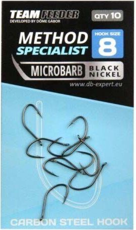 Carlige Team Feeder By Dome Method Specialist Microbarb, Nr.10, 10buc/pac