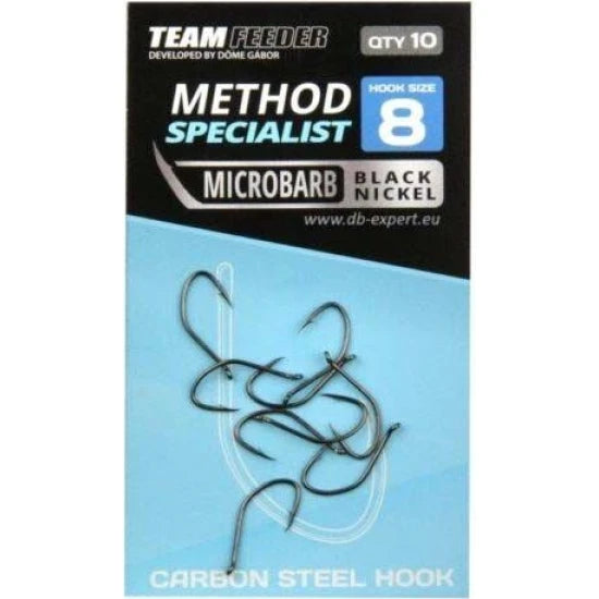 Carlige Team Feeder By Dome Method Specialist Microbarb, Nr.6, 10buc/pac