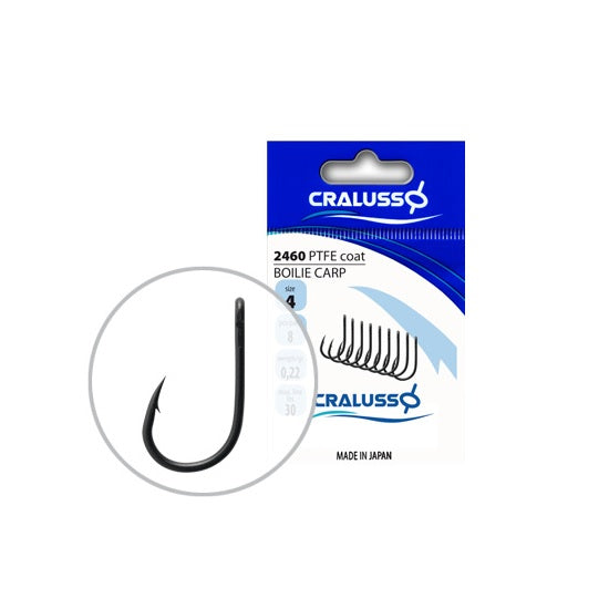 Carlige Teflonate Cralusso Carp Boilie Nr 8
