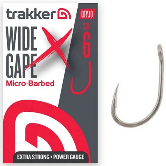 Carlige Trakker Wide Gape Xs Hooks Micro Barbed, Nr.4, 10buc/pac