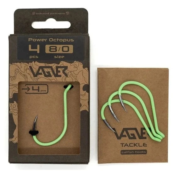 Carlige Vagner Hook Power Octopus, Nr.5/0, 4buc/pac