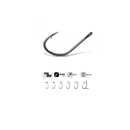 Carlige VMC 7009 Black Nickel Nr.16 10buc/plic