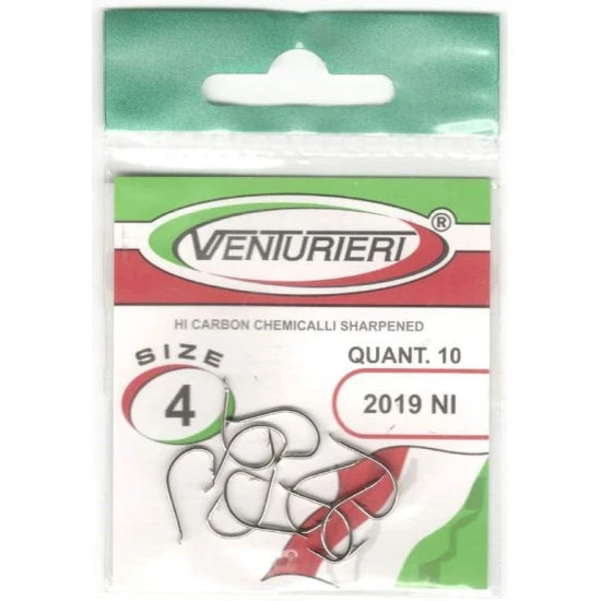 Carlige Venturieri Hooks 2019 Ni, Nr.9, 10buc/pac