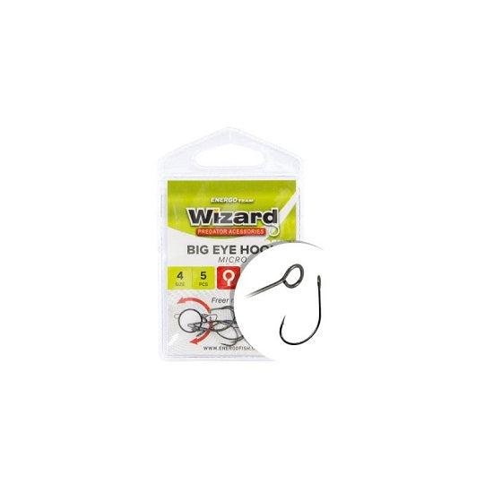 Carlige Wizard Big Eye Micro nr.6 5buc/plic