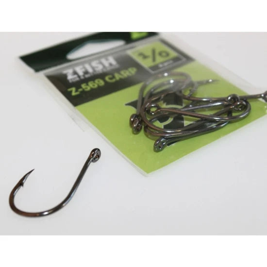 Carlige Zfish Carp Hooks Z-569, Nr.2, 10buc/pac