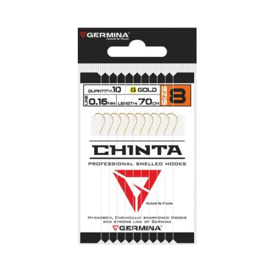 Carlige Legate Germina Chinta Nr.12, 0.14mm, 10buc/plic
