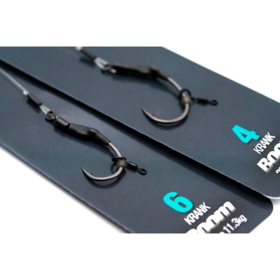 Carlige Legate Korda Spinner Rig Krank Boom Barbed Nr.4