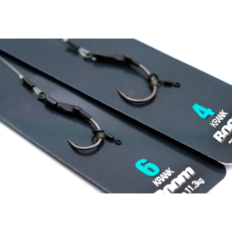 Carlige legate Korda Spinner Rig Krank Boom Barbed Nr.6