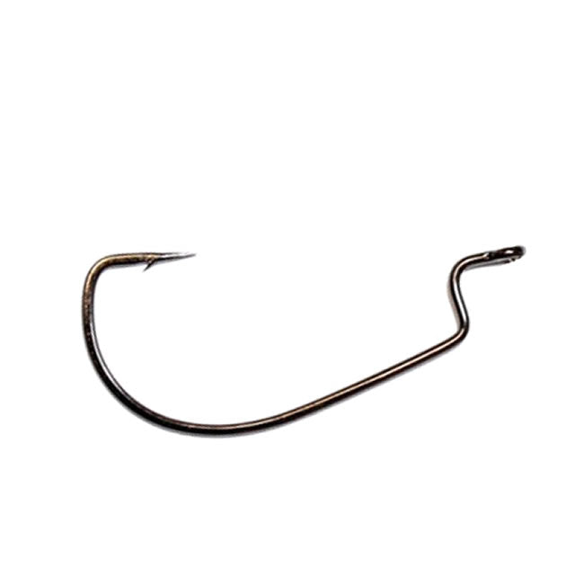 Carlige offset Vanfook Worm-55B Flat Offset Hooks Nr.2/0, 6buc/plic