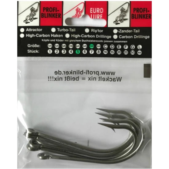 Carlige Pentru Somn Profi Blinker O'shaughnessy Inox, Nr.10/0, 5buc/plic