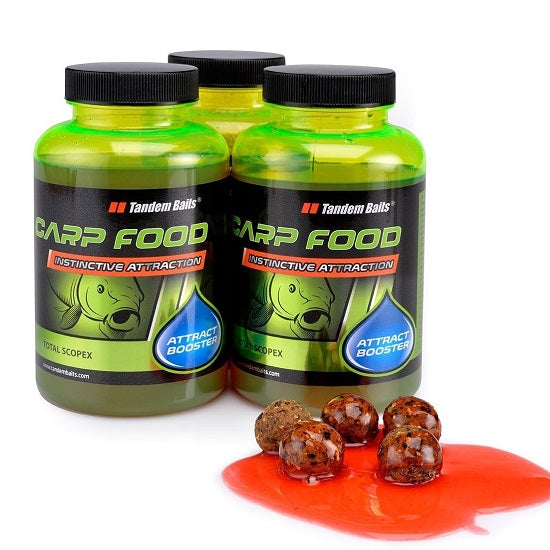 Carp Food Attract Booster Tandem Baits 300ml Royal Strawberry