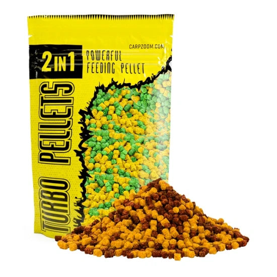 Carp Zoom Pelete Turbo 2 In 1 3mm 500gr Chocolate-orange