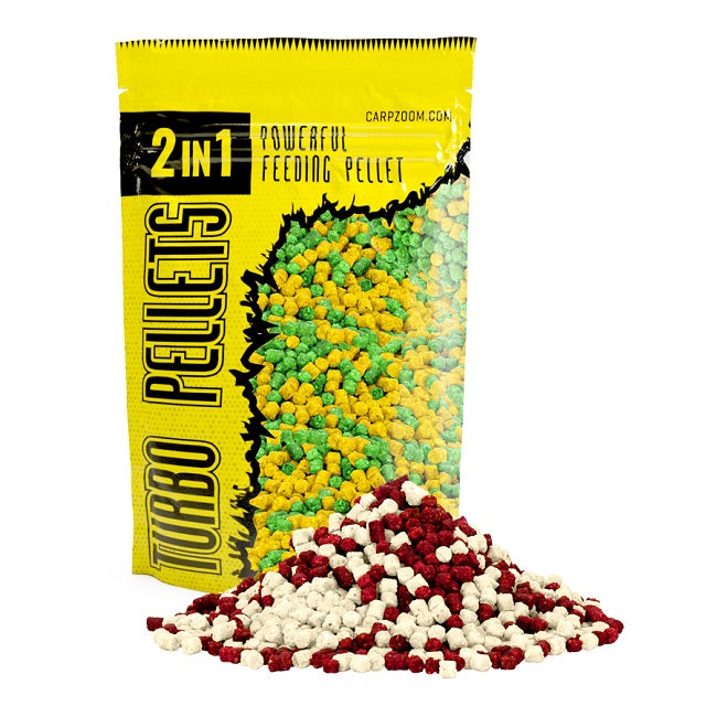 Carp Zoom PELETE TURBO 2 IN 1 6mm 500gr Spice-Garlic