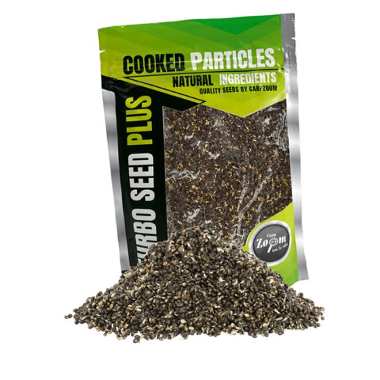 Carp Zoom Turbo Seed Plus 1kg Hemp - Canepa