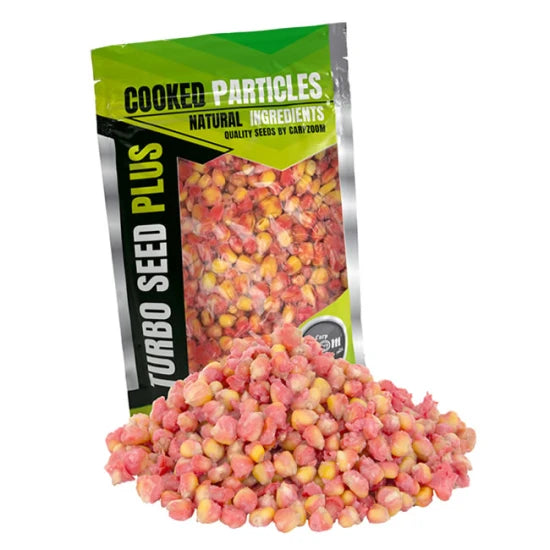 Carp Zoom Turbo Seed Plus 1kg Porumb Strawberry