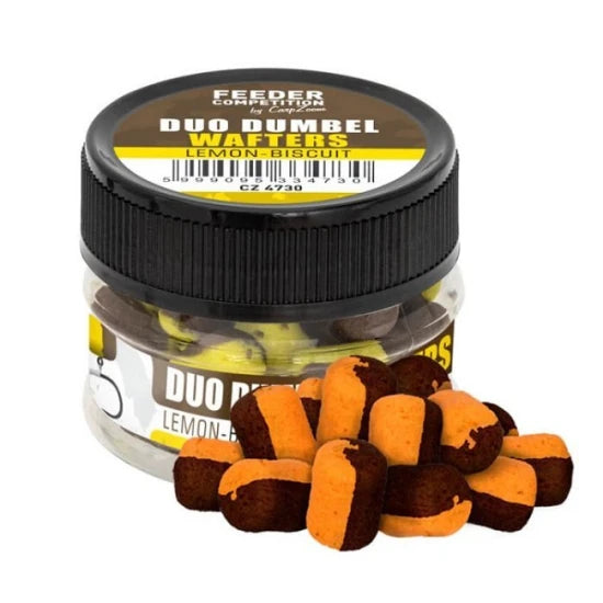 Carp Zoom Wafters Duo Dumbel 8x12mm 15gr Chocolate-orange