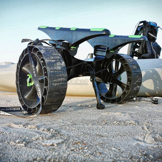 Carucior Transport Caiac Railblaza C-tug R Cu Roti Sandtrakz Si Suport Reglabil