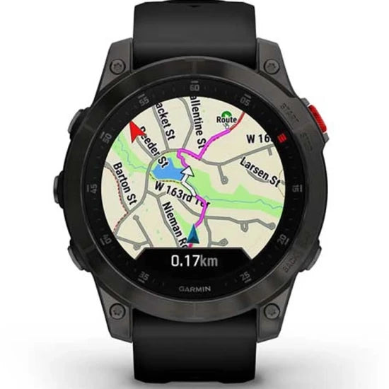Ceas Garmin Epix Pro Saphire Carbon Grey Ti / Black 47mm Emea