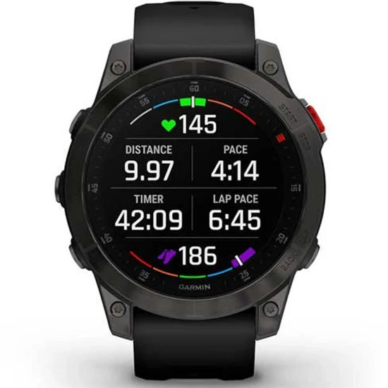 Ceas Garmin Epix Pro Saphire Carbon Grey Ti / Black 47mm Emea