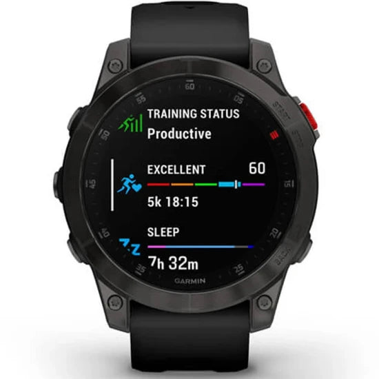 Ceas Garmin Epix Pro Saphire Carbon Grey Ti / Black 47mm Emea