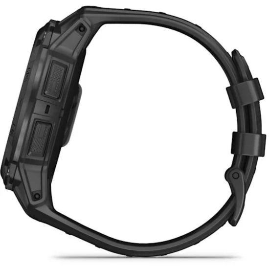 Ceas Garmin Instinct 3 Amoled Black Tactical Edition, 50mm, Curea Neagra