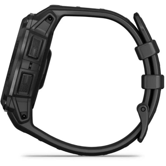 Ceas Garmin Instinct 3 Solar Black Tactical Edition, 45mm, Curea Neagra