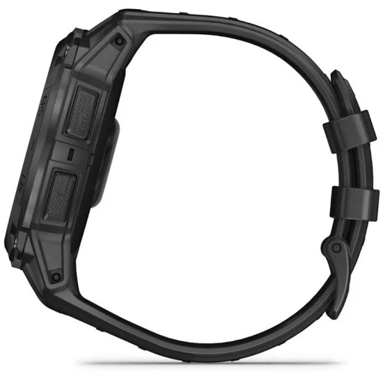 Ceas Garmin Instinct 3 Solar Black Tactical Edition, 50mm, Curea Neagra