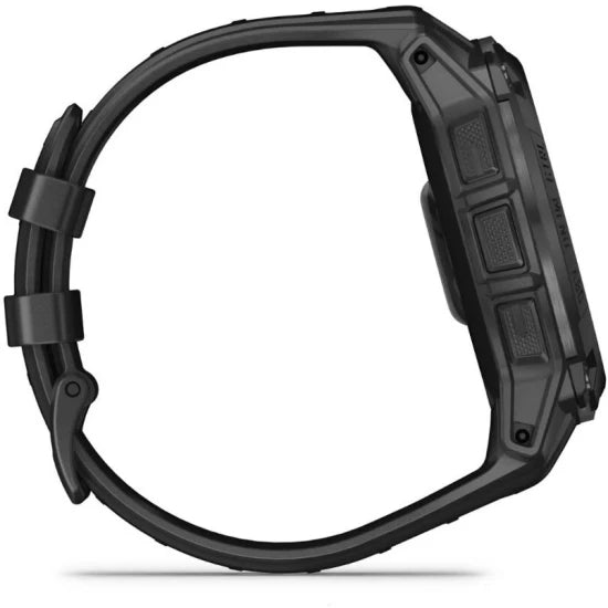 Ceas Garmin Instinct 3 Solar Black Tactical Edition, 50mm, Curea Neagra