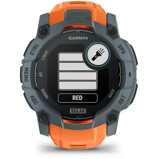 Ceas Garmin Instinct 3 Solar Twilight Curea Solstice 50mm