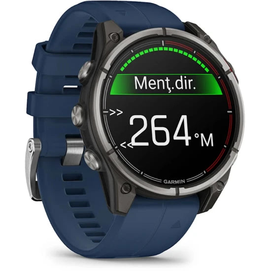 Ceas Garmin Quatix 8 Amoled Sapphire Ti/bare 47mm Emea