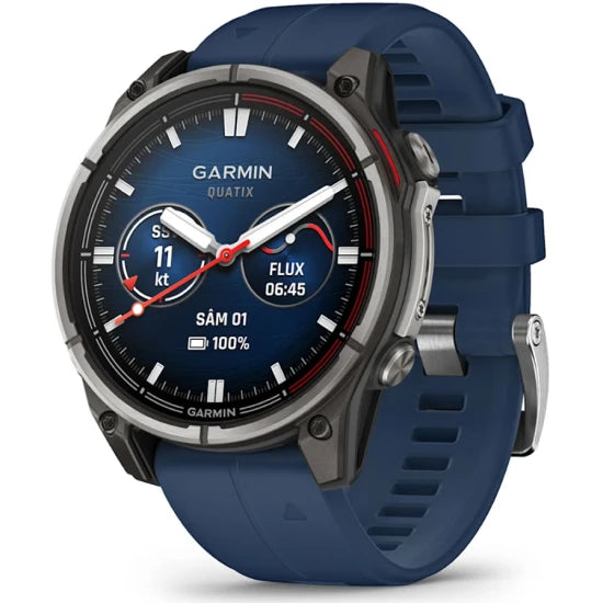 Ceas Garmin Quatix 8 Amoled Sapphire Ti/bare 51mm Emea
