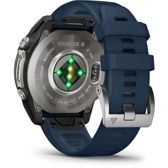 Ceas Garmin Quatix 8 Amoled Sapphire Ti/bare 51mm Emea