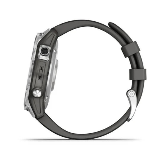 Ceas Garmin Fenix 7 Silver/graphite 47mm