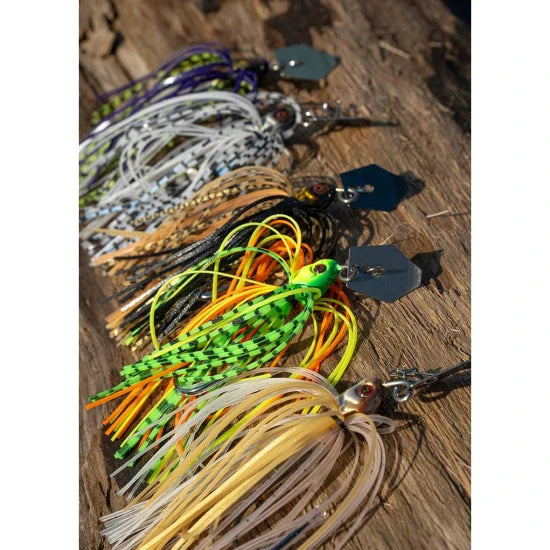 Chatterbait Fox Rage New Bladed Jigs, Uv Bleak, 7g