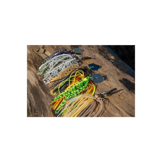 Chatterbait Fox Rage New Bladed Jigs, Uv Hot Perch, 7g