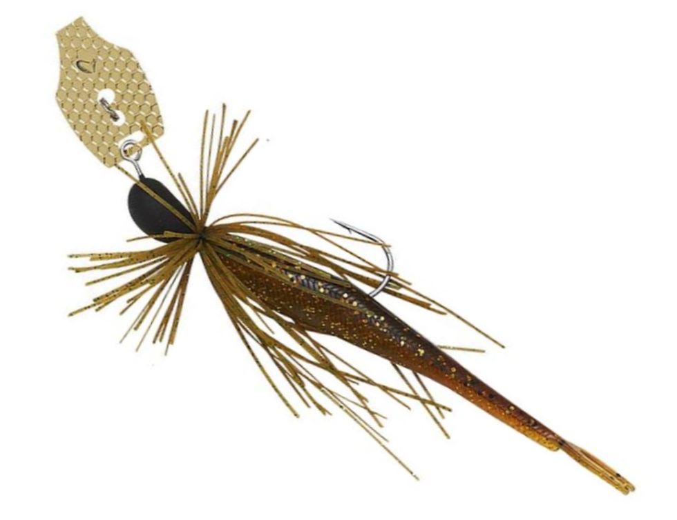 Chatterbait SAVAGE GEAR Crazy Swim Jig, Motor Oil, 20g, 12.5cm, 1buc/pac