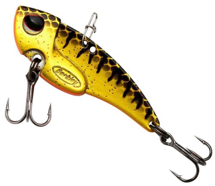 Cicada Berkley Powerblade, Tiger Prawn, 5.9cm, 18g