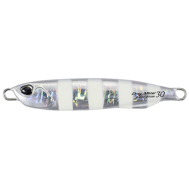 Cicada DUO Drag Metal Cast Slim 6.4cm 30g PJA0101 Zebra Glow