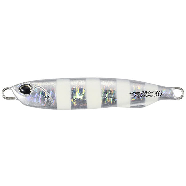 Cicada DUO Drag Metal Cast Slim 9cm 80g PJA0101 Zebra Glow