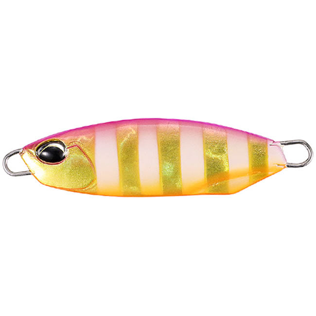 Cicada DUO Drag Metal Cast Slow 4.35cm 15g PJA0045 Pink Gold Zebra Glow