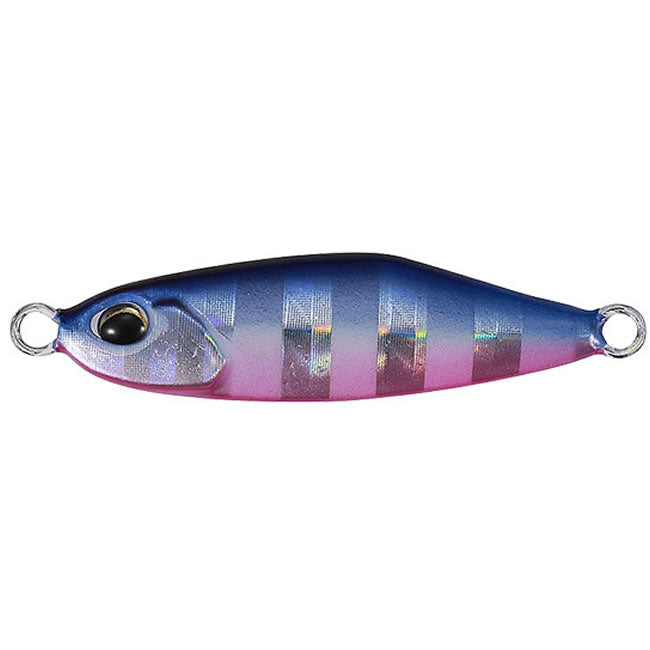 Cicada DUO Tetra Works TetraJig PHA0040 Blue Pink Zebra Glow, 4.1cm, 7g