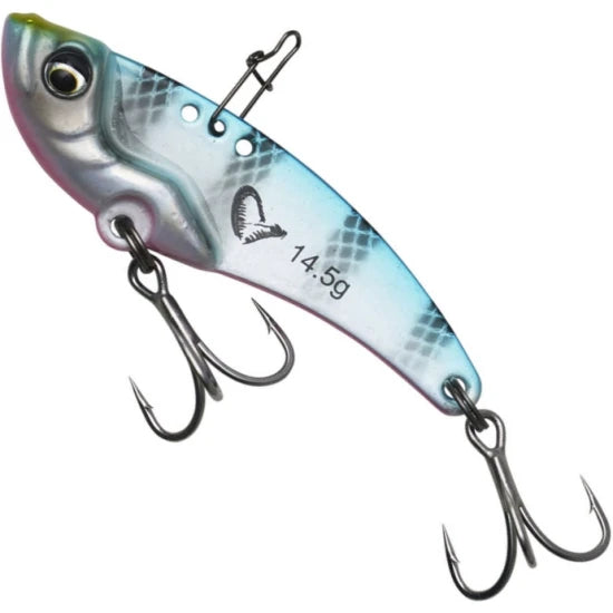 Cicada Savage Gear Vib Blade, Blue Pink Stripes, 5.5cm, 14.5g, 1buc/pac