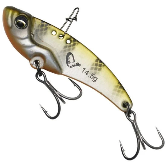 Cicada Savage Gear Vib Blade, Olive Silver Stripes, 4.5cm, 8.5g, 1buc/pac