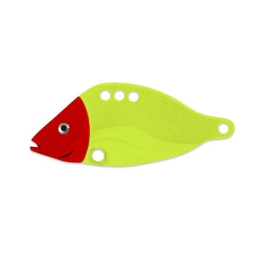 Cicada Wizard Bld Spin Carp Yellow Red Head 8g